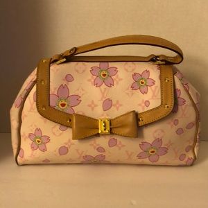 Pink Cherry Blossom Handbag